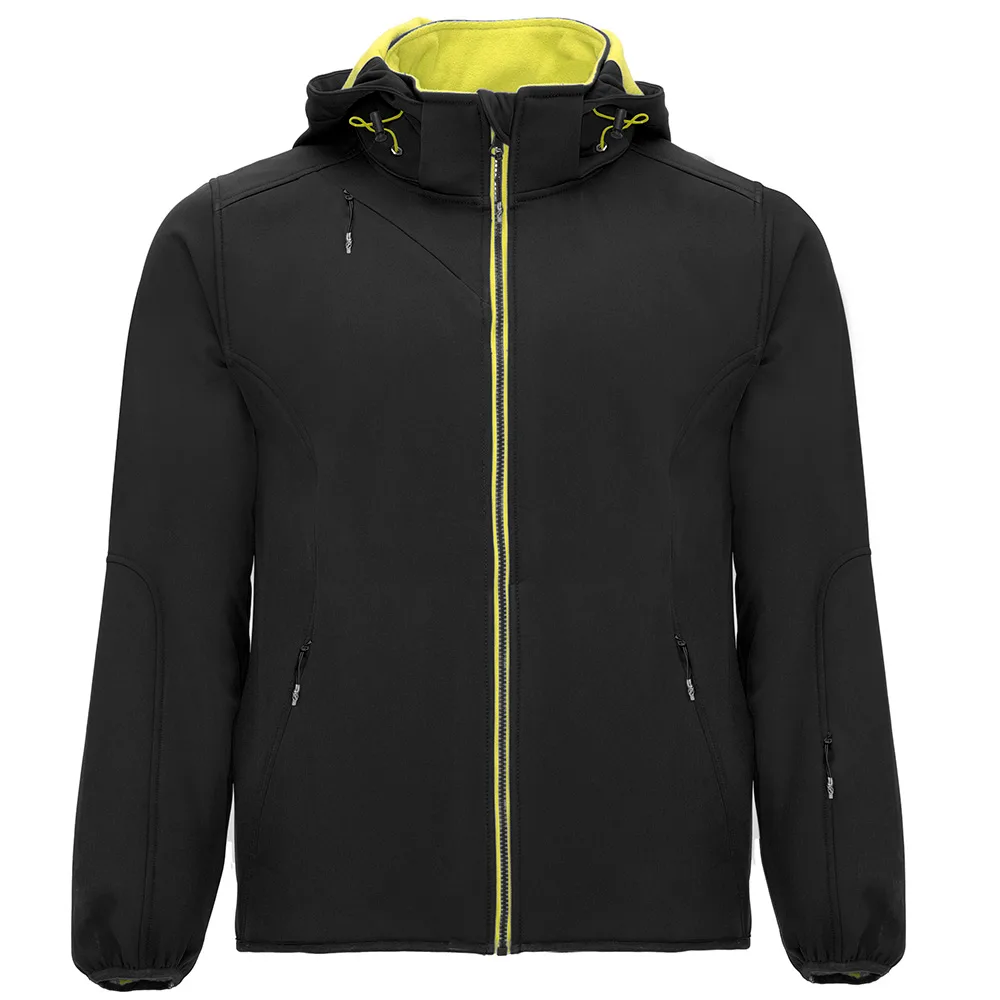 Jacheta softshell Siberia, Negru - imagine 1