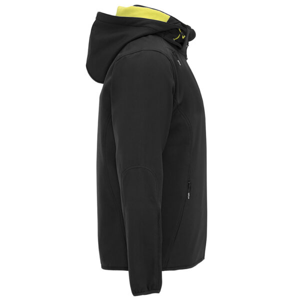 Jacheta softshell Siberia, Negru - imagine 4