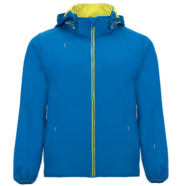 Jacheta softshell Siberia, Albastru Royal - imagine 4