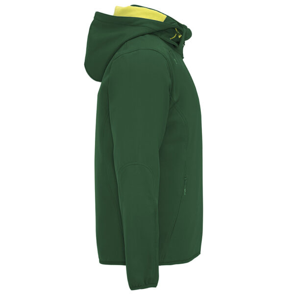 Jacheta softshell Siberia, Verde sticla - imagine 4