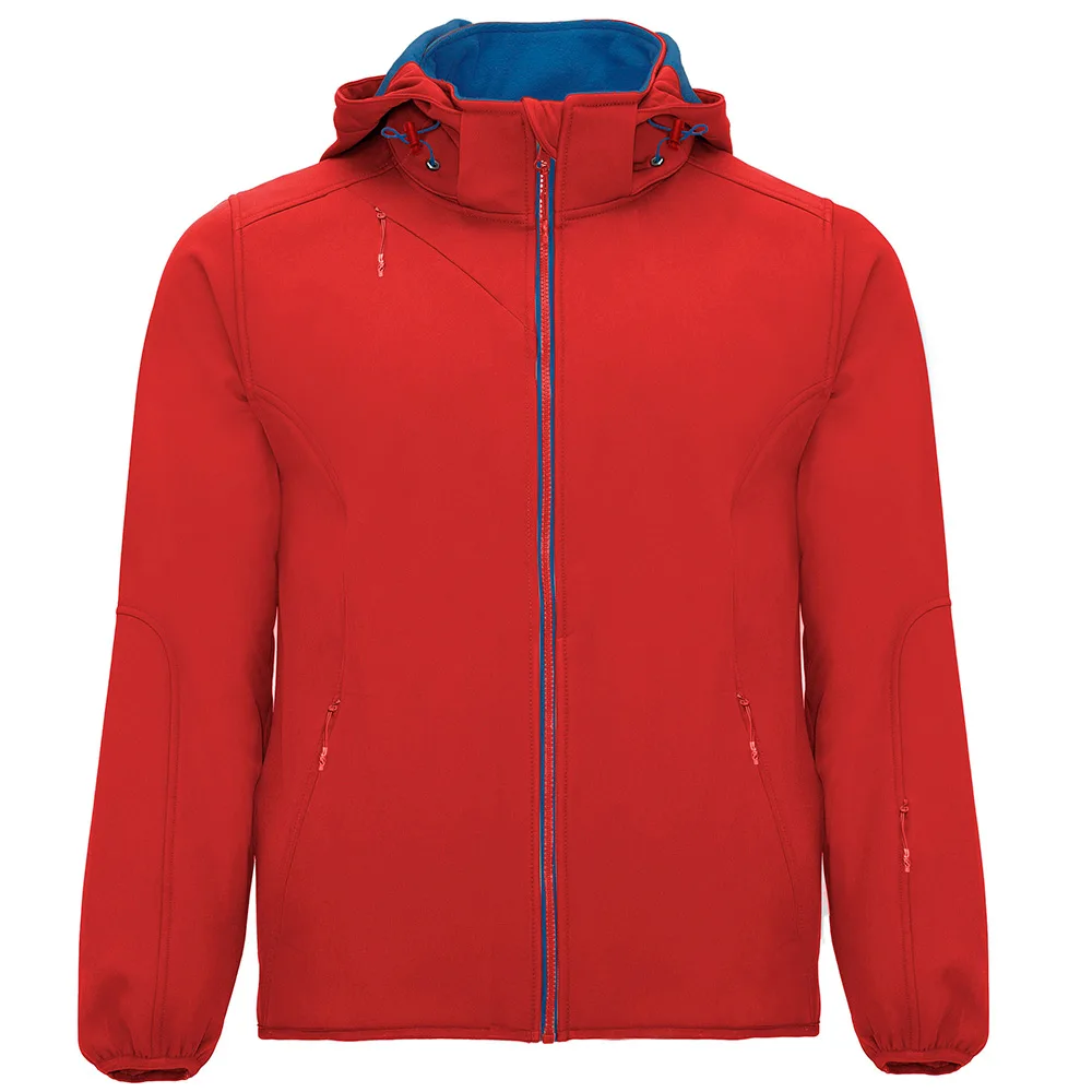 Jacheta softshell Siberia, Rosu - imagine 1