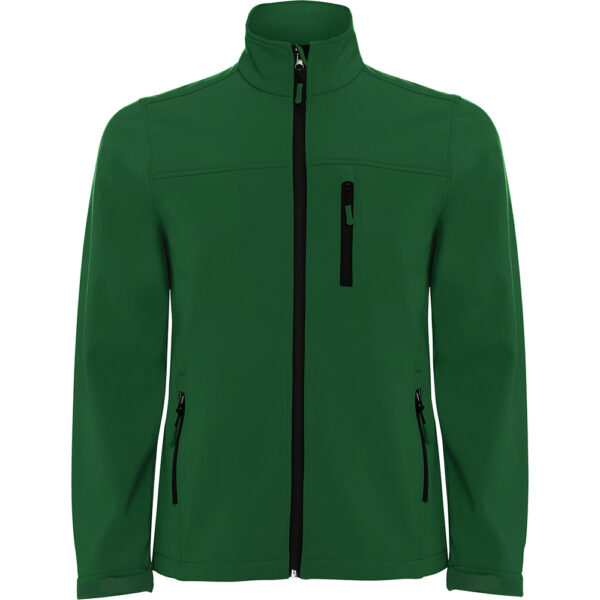 Jacheta softshell Antartida, Verde sticla - imagine 1