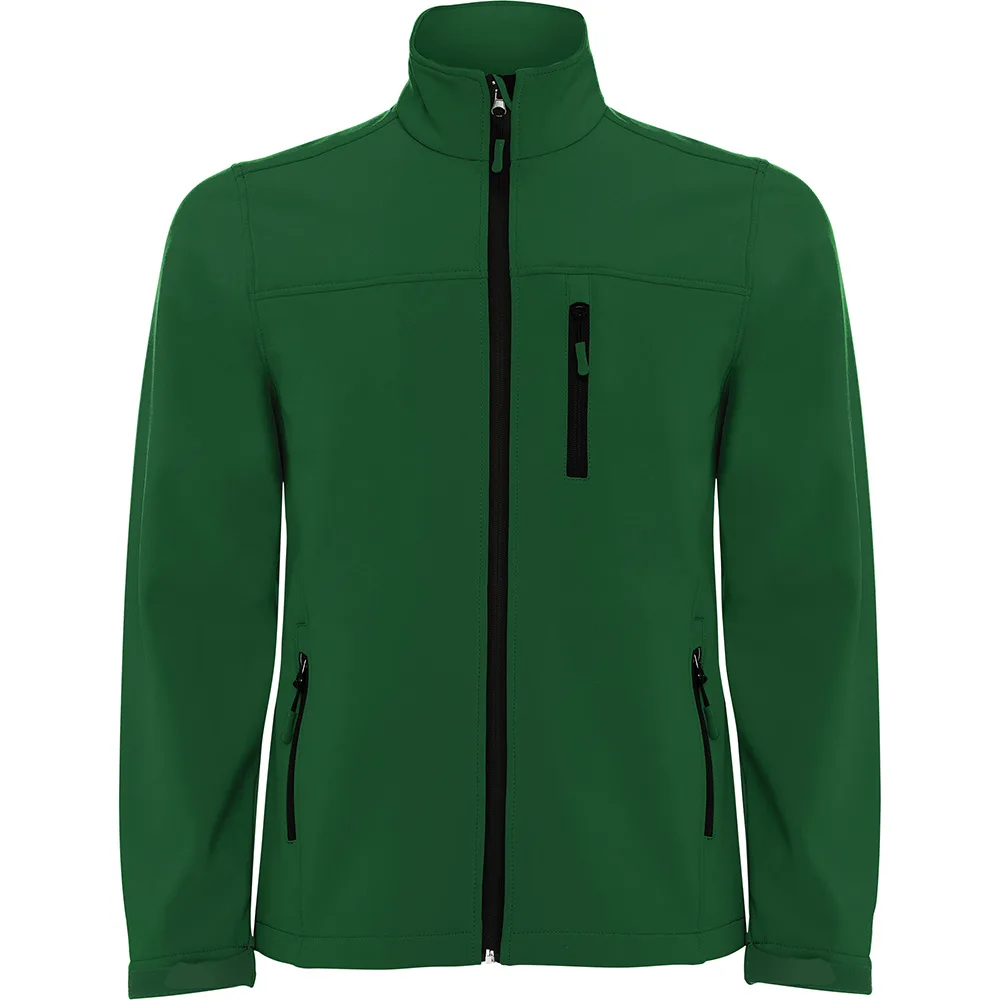 Jacheta softshell Antartida, Verde sticla - imagine 1