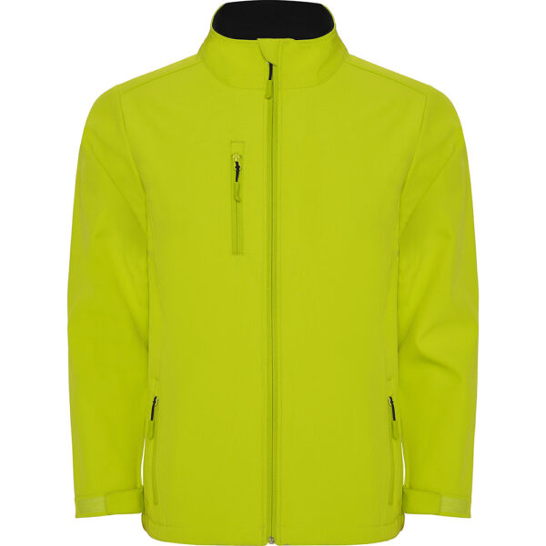 Jacheta softshell Nebraska, Verde Lime - imagine 1