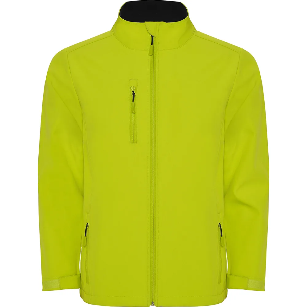 Jacheta softshell Nebraska, Verde Lime - imagine 1