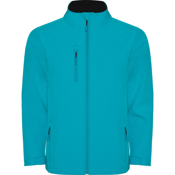 Jacheta softshell Nebraska, Turcoaz - imagine 1