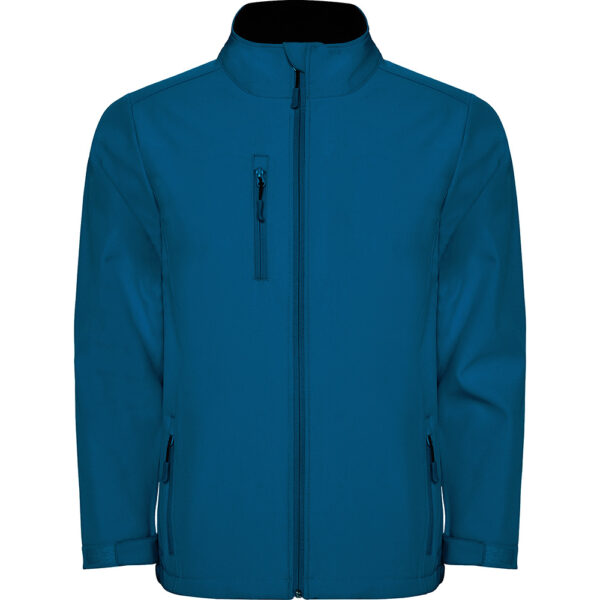 Jacheta softshell Nebraska, Albastru - imagine 1