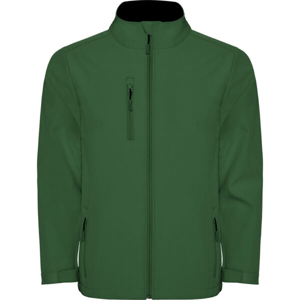 Jacheta softshell Nebraska, Verde sticla - imagine 1