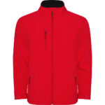 Jacheta softshell Nebraska, Rosu - imagine 6
