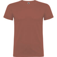 Tricou bumbac Beagle, Caramiziu