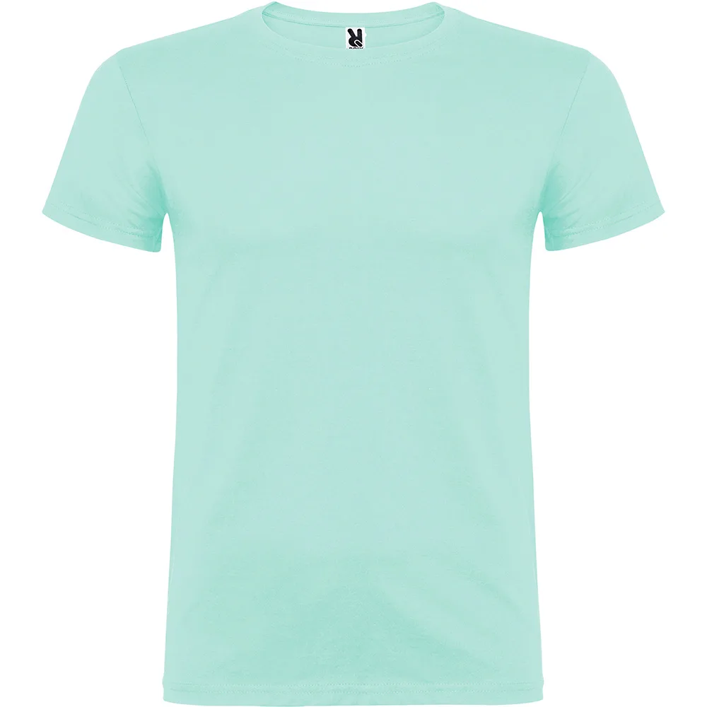 Tricou bumbac Beagle, Verde menta - imagine 1