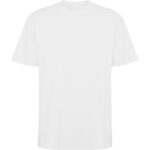 Tricou bumbac Bull, Alb