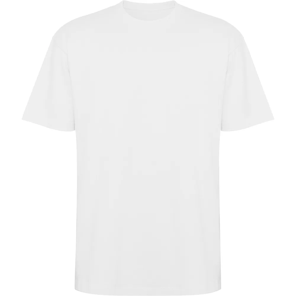 Tricou bumbac Bull, Alb - imagine 1