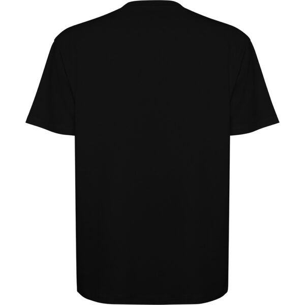 Tricou bumbac Bull, Negru - imagine 2