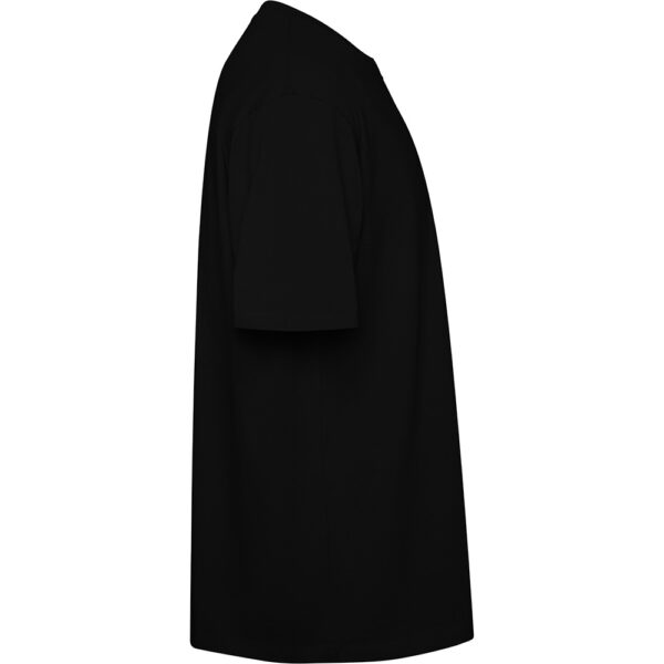 Tricou bumbac Bull, Negru - imagine 4