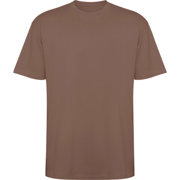 Tricou bumbac Bull, Maro - imagine 1