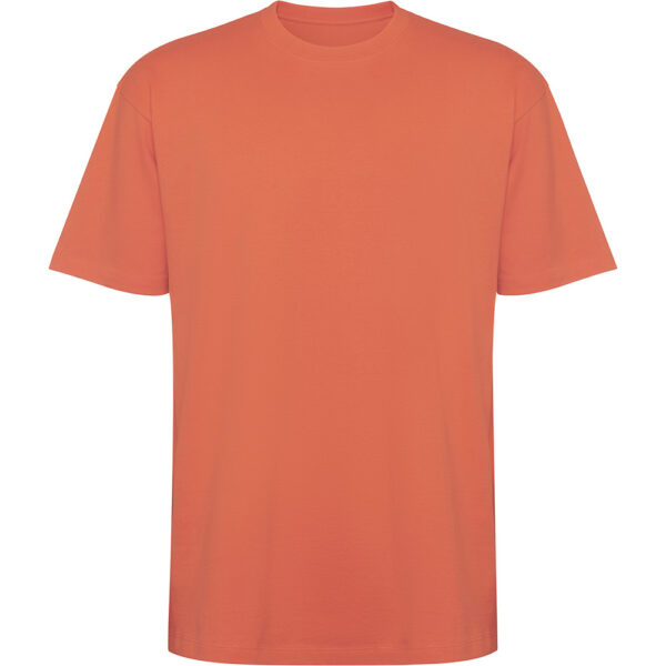 Tricou bumbac Bull, Coral - imagine 1