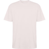 Tricou bumbac Bull, Alb vintage