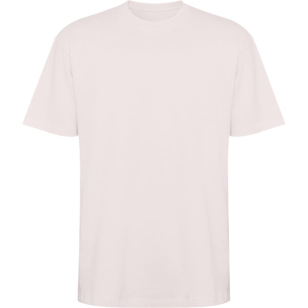 Tricou bumbac Bull, Alb vintage - imagine 1