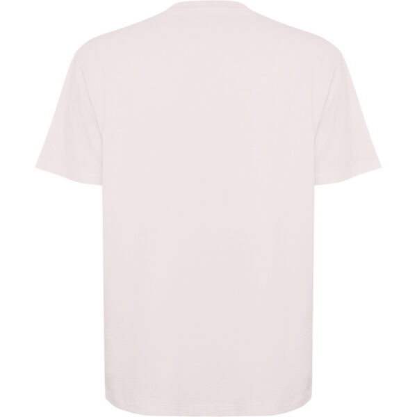 Tricou bumbac Bull, Alb vintage - imagine 2