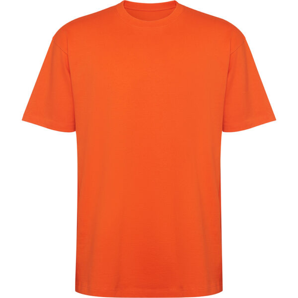 Tricou bumbac Bull, Portocaliu - imagine 5