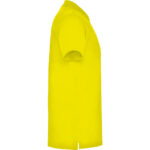 Tricou polo bumbac Star, Galben - imagine 4