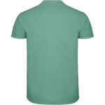 Tricou polo bumbac Star, Dark mint - imagine 2