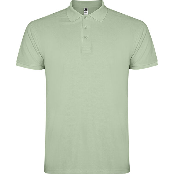 Tricou polo bumbac Star, Khaki deschis - imagine 1