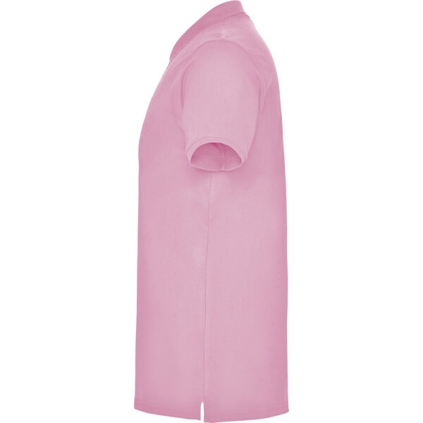 Tricou polo bumbac Star, Roz - imagine 3