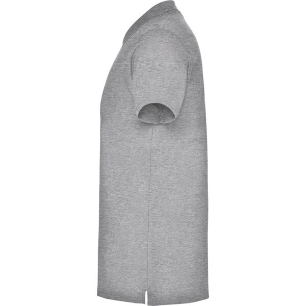 Tricou polo bumbac Star, Gri - imagine 3