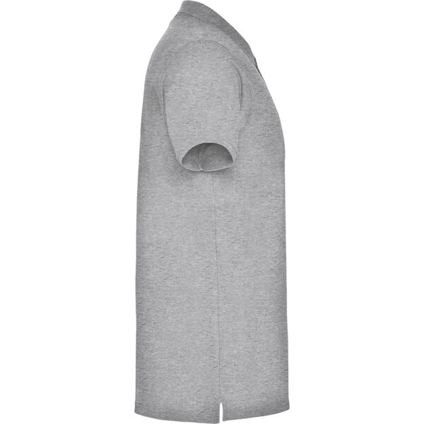 Tricou polo bumbac Star, Gri - imagine 4