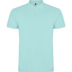 Tricou polo bumbac Star, Verde Menta