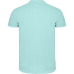 Tricou polo bumbac Star, Verde Menta - imagine 2