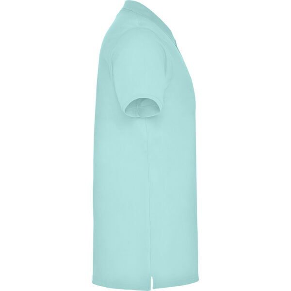 Tricou polo bumbac Star, Verde Menta - imagine 4