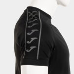 Tricou bumbac Joma Heroic, Negru / Gri inchis - imagine 4