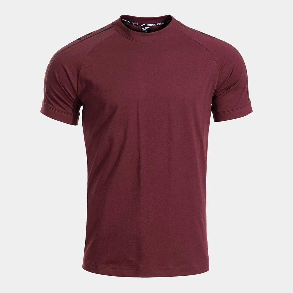 Tricou bumbac Joma Heroic, Visiniu / Negru - imagine 1