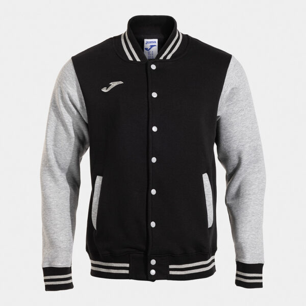 Jacheta Joma Combi full-zip, Negru / Gri - imagine 1