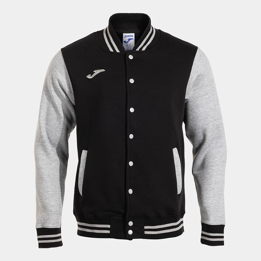 Jacheta Joma Combi full-zip, Negru / Gri - imagine 1