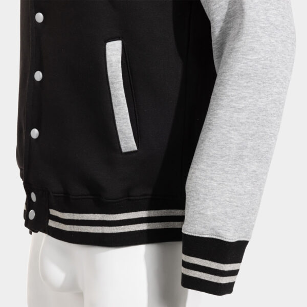 Jacheta Joma Combi full-zip, Negru / Gri - imagine 5