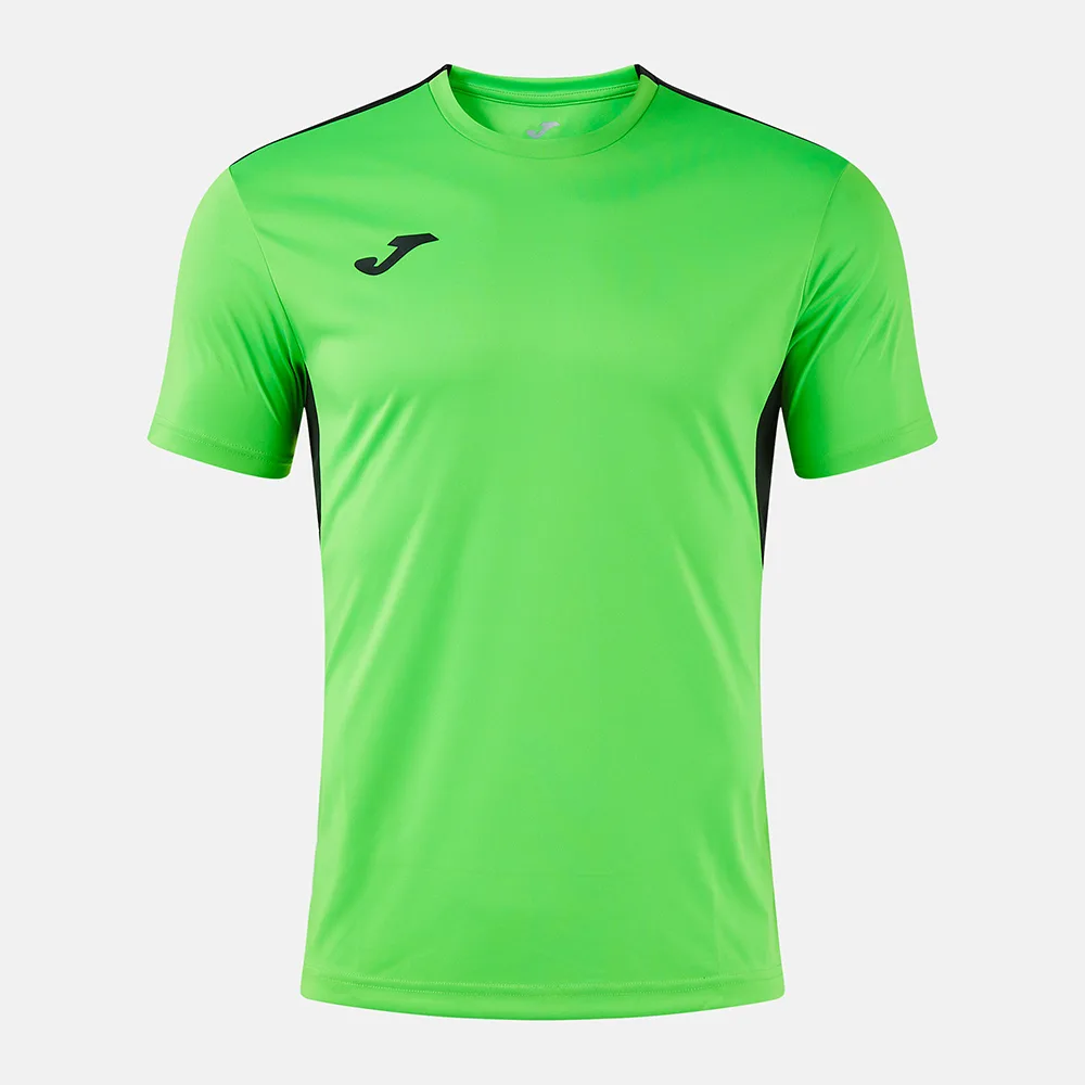 Tricou sport Joma Winner IV, Verde Fluo / Negru - imagine 1