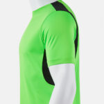 Tricou sport Joma Winner IV, Verde Fluo / Negru - imagine 5