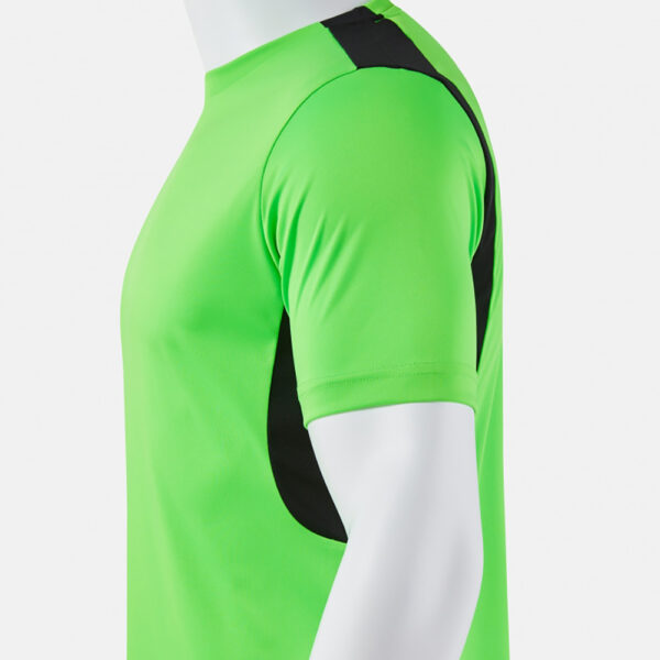 Tricou sport Joma Winner IV, Verde Fluo / Negru - imagine 5