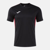 Tricou sport Joma Winner IV, Negru / Rosu