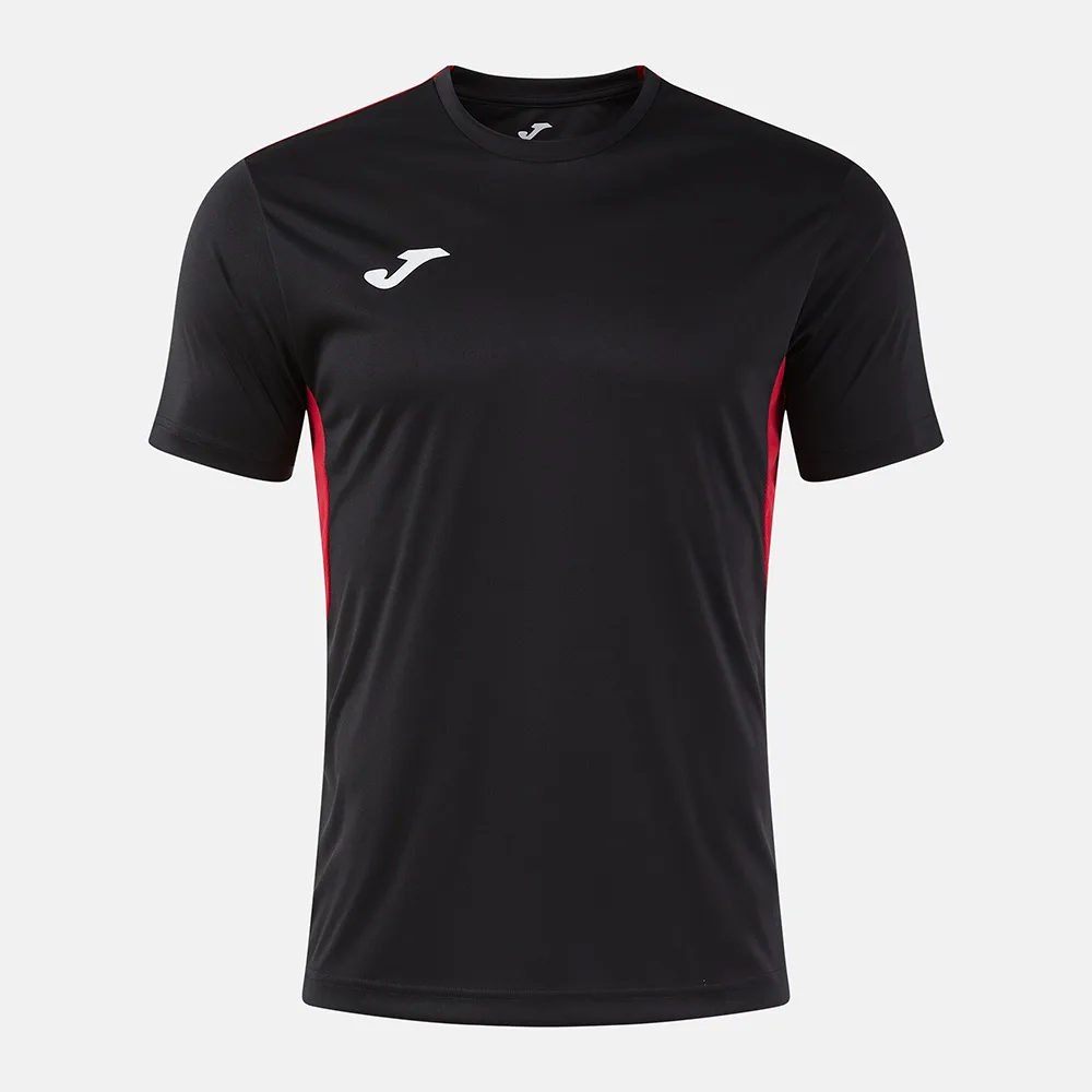 Tricou sport Joma Winner IV, Negru / Rosu - imagine 1