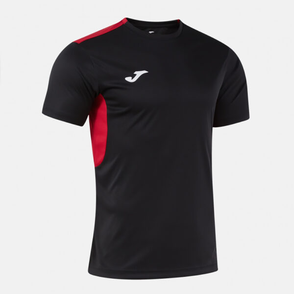 Tricou sport Joma Winner IV, Negru / Rosu - imagine 2