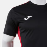 Tricou sport Joma Winner IV, Negru / Rosu - imagine 4