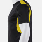 Tricou sport Joma Winner IV, Negru / Galben - imagine 5
