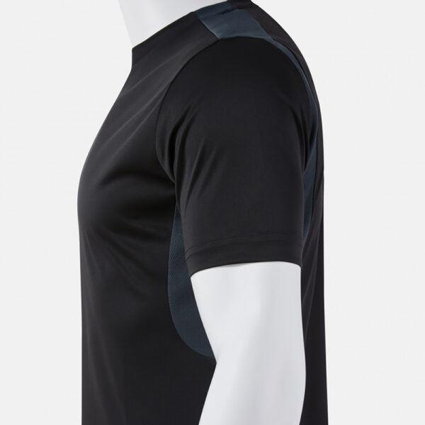 Tricou sport Joma Winner IV, Negru / Gri inchis - imagine 5