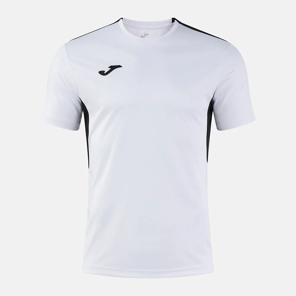 Tricou sport Joma Winner IV, Alb / Negru - imagine 1