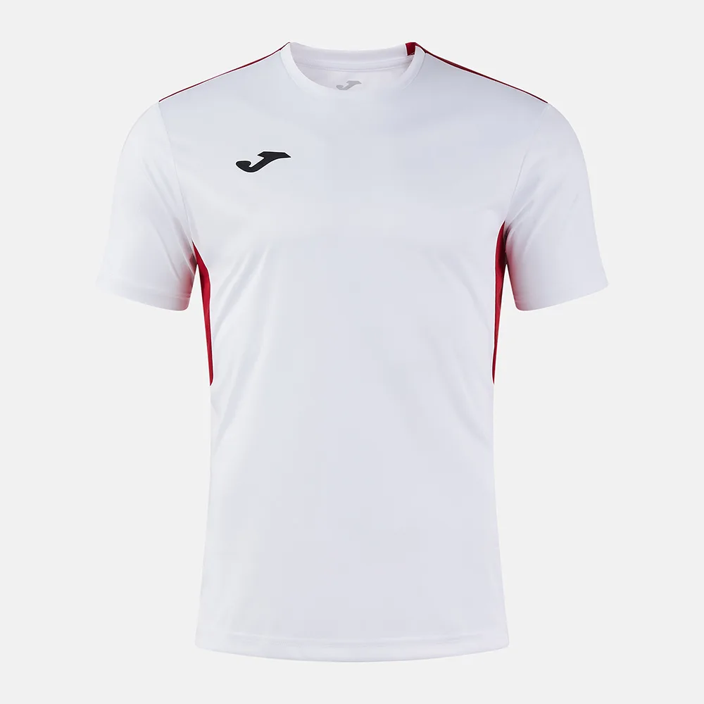 Tricou sport Joma Winner IV, Alb / Rosu - imagine 1